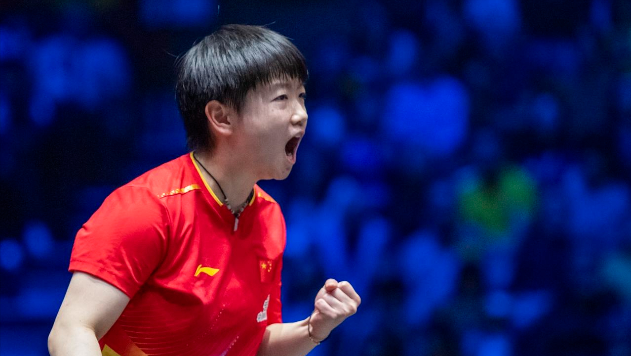 孙颖莎正手, 第三局, 个局点